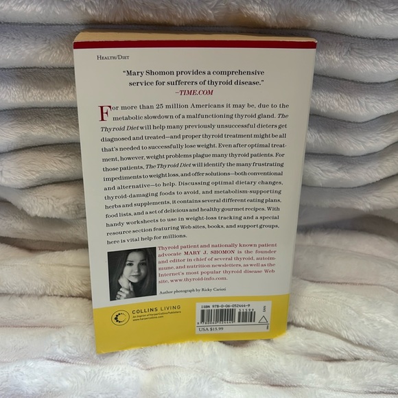 🎀3/$15🎀 Paperback Book The Thyroid Diet - Picture 2 of 3
